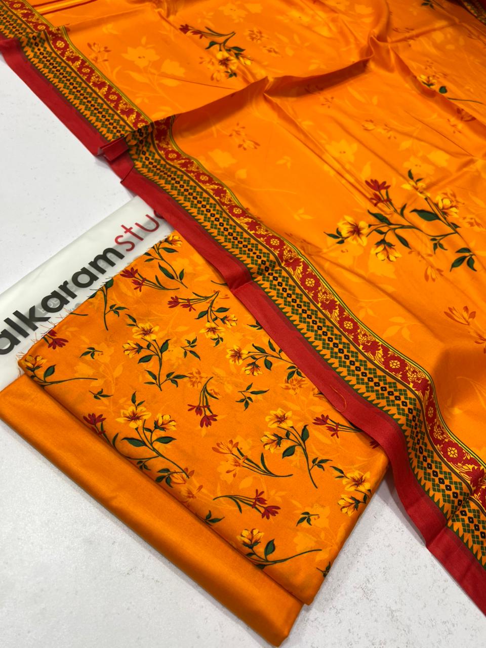 Alkaram Linen 3-Piece (D-2)