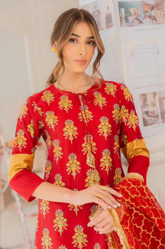 EGO Lawn 3-Piece - Printed Trouser