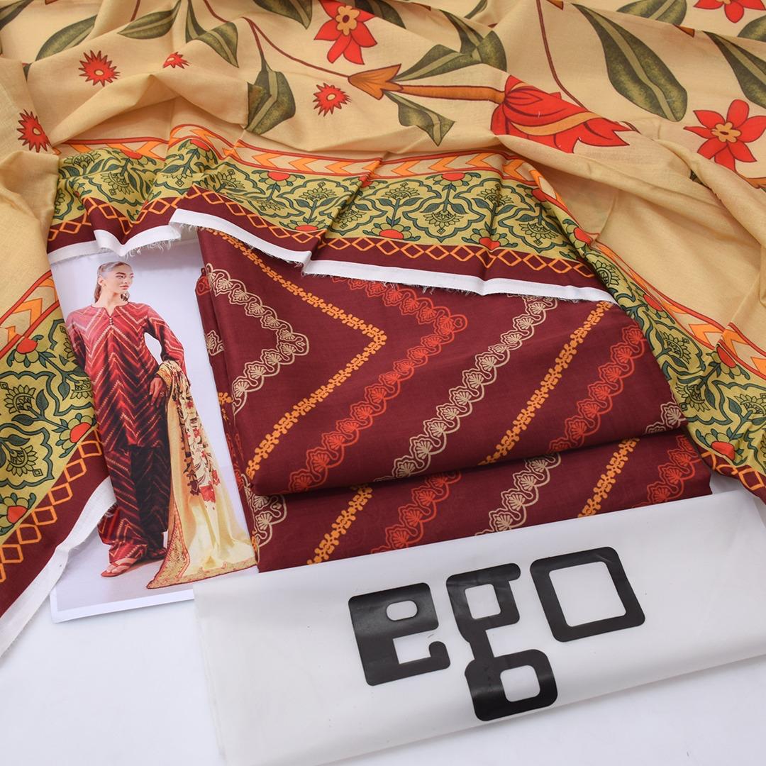 EGO Lawn 3-Piece - Printed Trouser