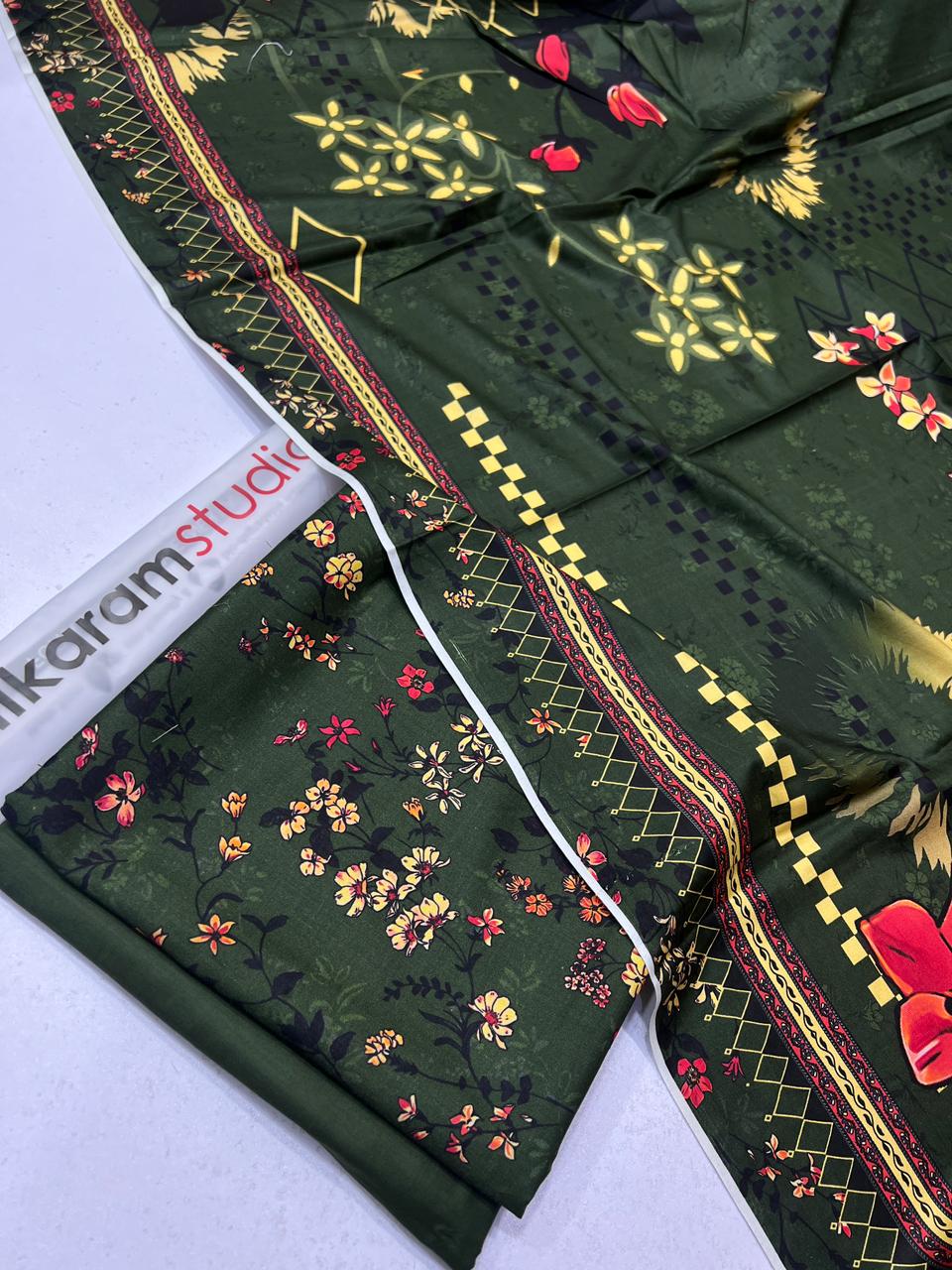 Alkaram Linen 3-Piece (D-54)