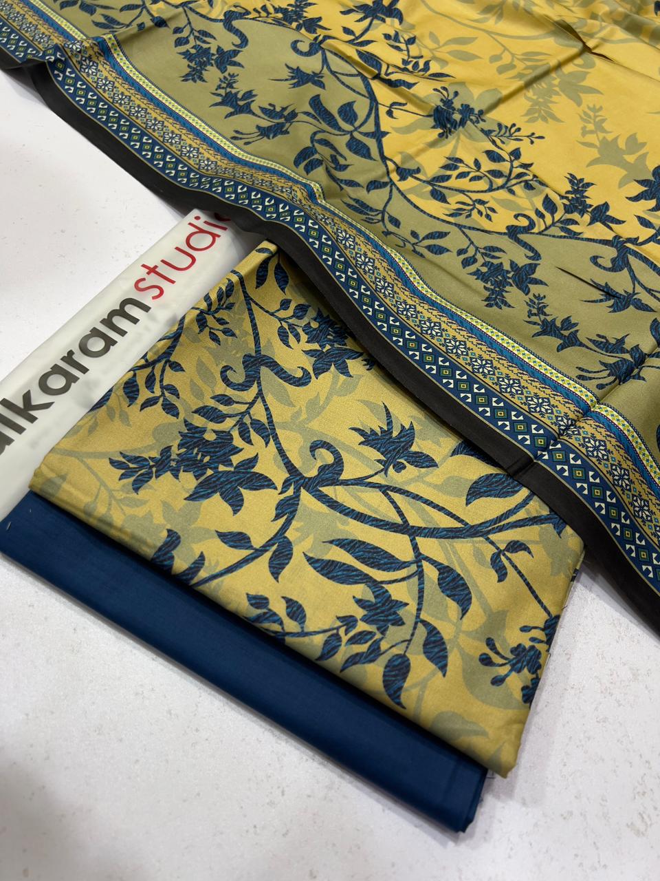 Alkaram Linen 3-Piece (D-44)