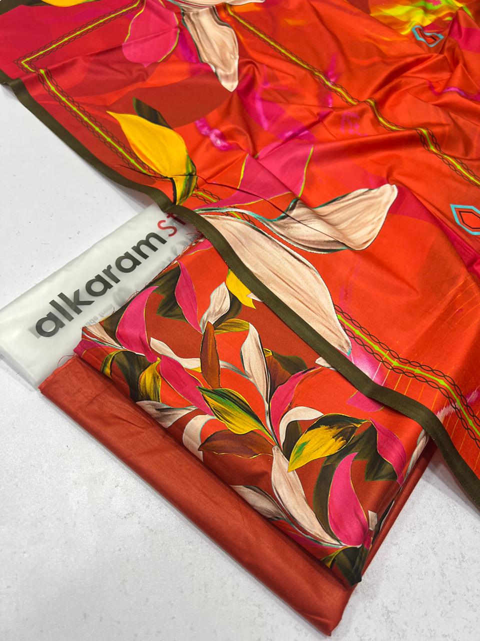 Alkaram Linen 3-Piece (D-39)