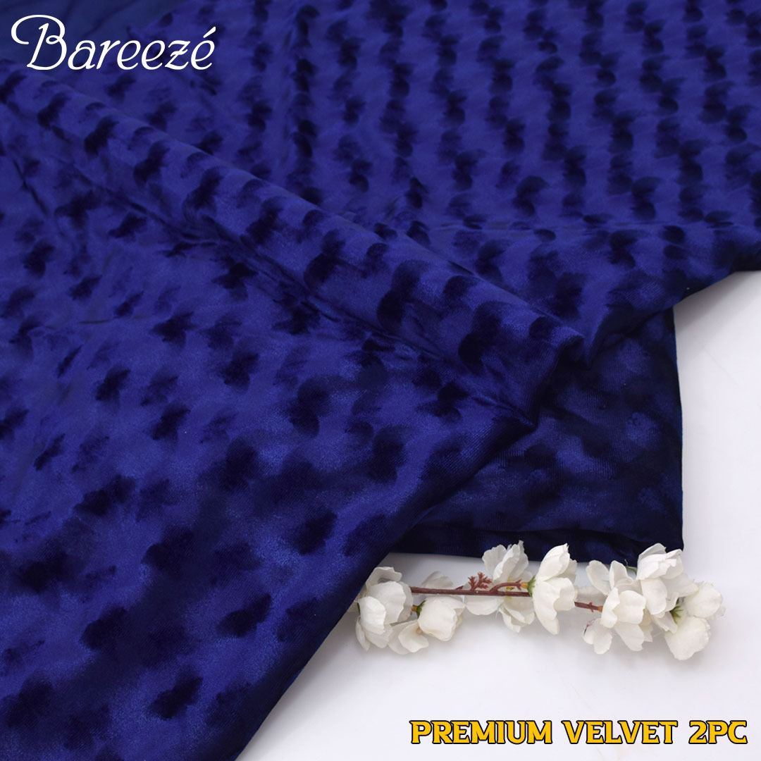 Premium Bareeze Velvet 2-Piece (D-18)