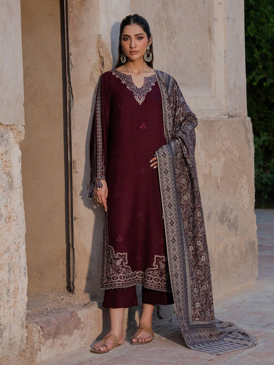 Embroidery Lawn 3 Pcs D-11