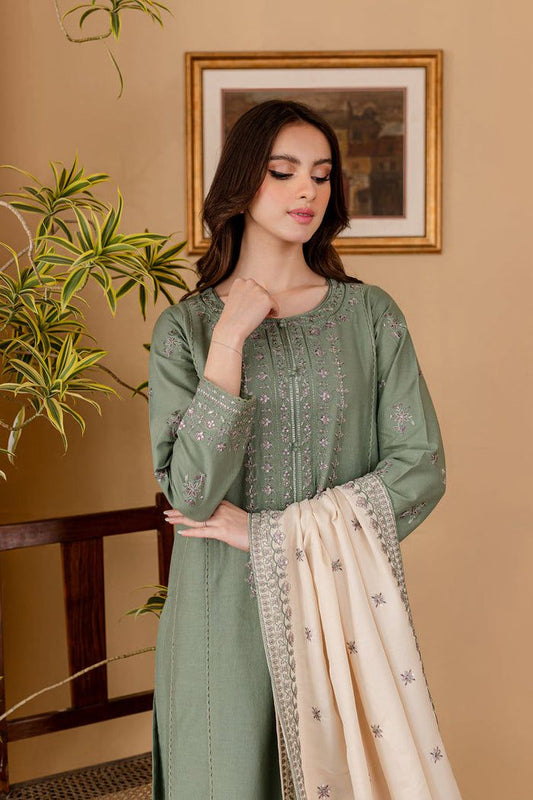 Embroidery Lawn 3 Pcs D-25