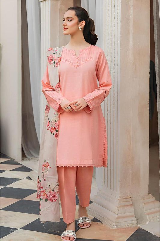Embroidery Lawn 3 Pcs D-3