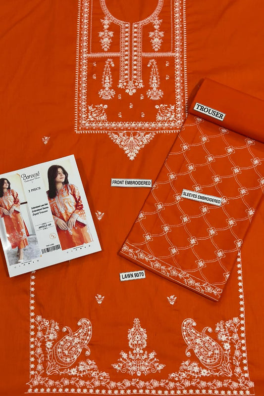 Embroidered Lawn 2Pcs D-38