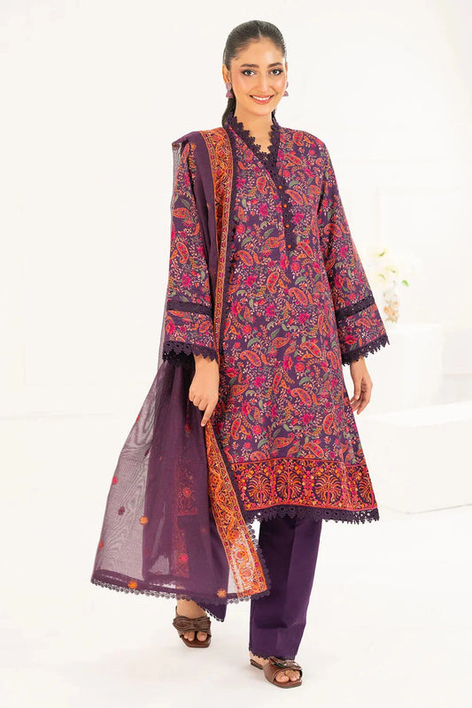 Gul Ahmed Lawn 3-Piece - Plain Trouser