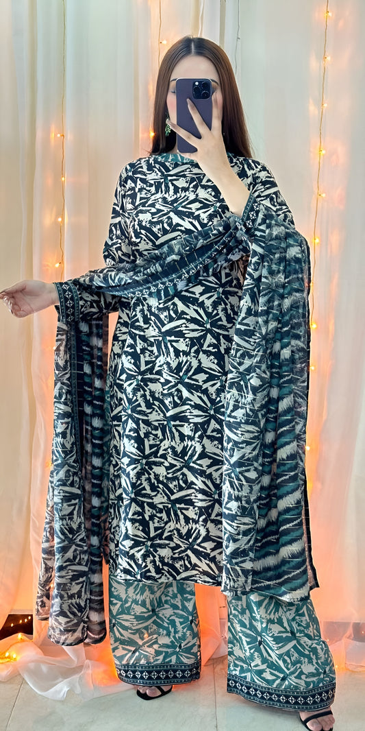 Bin Saeed Khaddar 3-Piece D-15