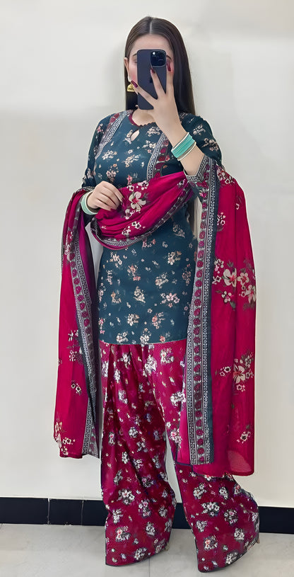 Bin Saeed Khaddar 3-Piece D-3