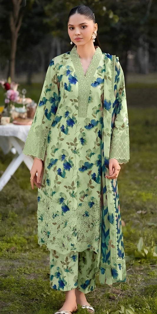 Bin Saeed Khaddar 3-Piece D-10