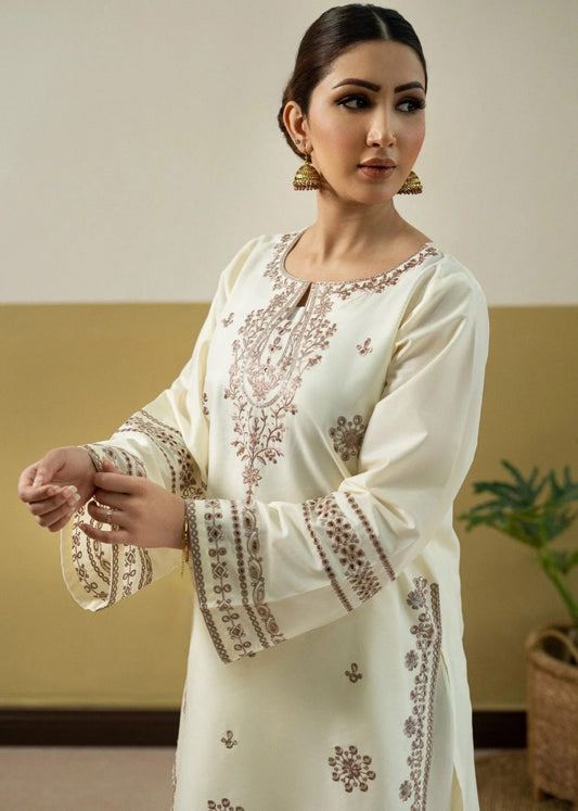 Embroidered Lawn 2Pcs D-58