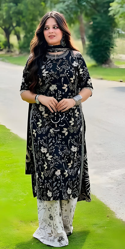 Bin Saeed Khaddar 3-Piece D-5