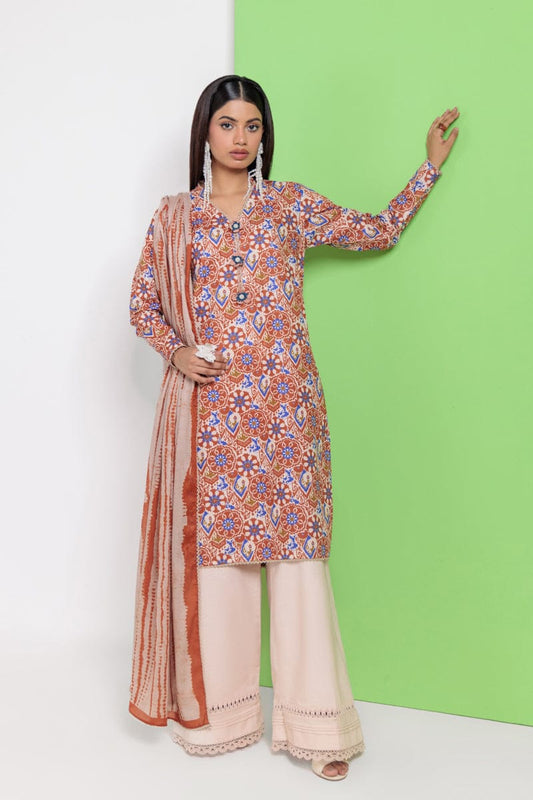 Bonanza Satrangi Lawn 3-Piece - Plain Trouser