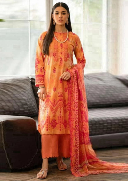 Orient Lawn 3-Piece - Plain Trouser