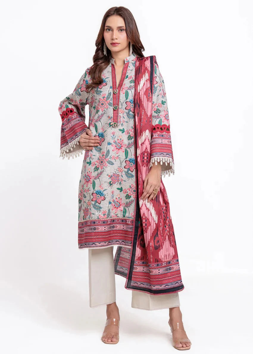 Bonanza Satrangi Lawn 3-Piece - Plain Trouser