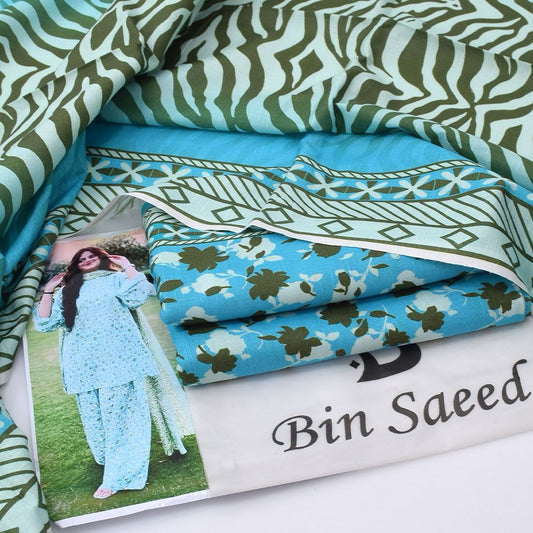 Bin Saeed Khaddar 3-Piece D-12