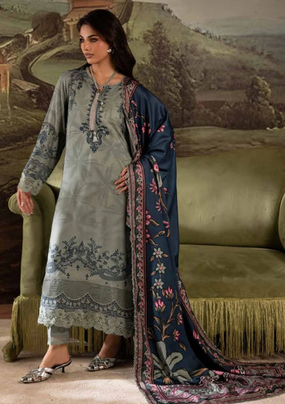 Nureh Lawn 3-Piece - Plain Trouser