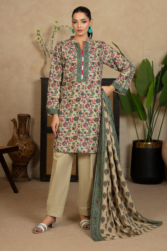 Gul Ahmed Lawn 3-Piece - Plain Trouser