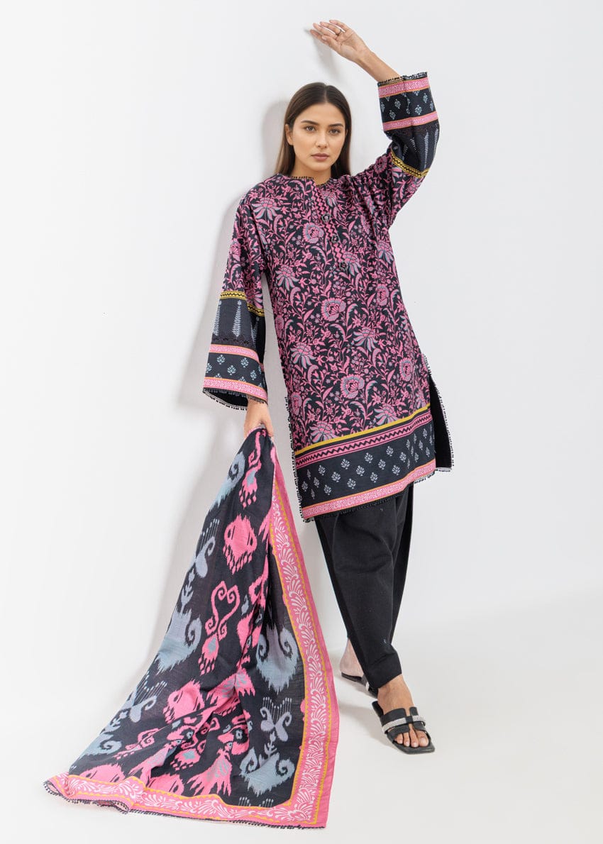 Bonanza Satrangi Lawn 3-Piece - Plain Trouser