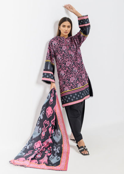 Bonanza Satrangi Lawn 3-Piece - Plain Trouser