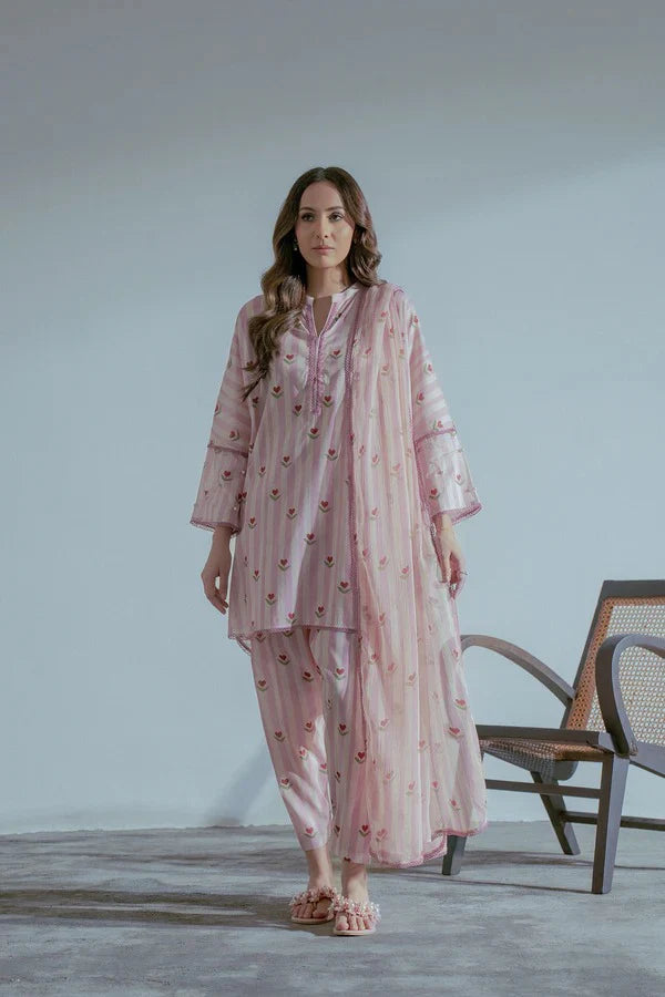 EGO Lawn 3-Piece - Printed Trouser