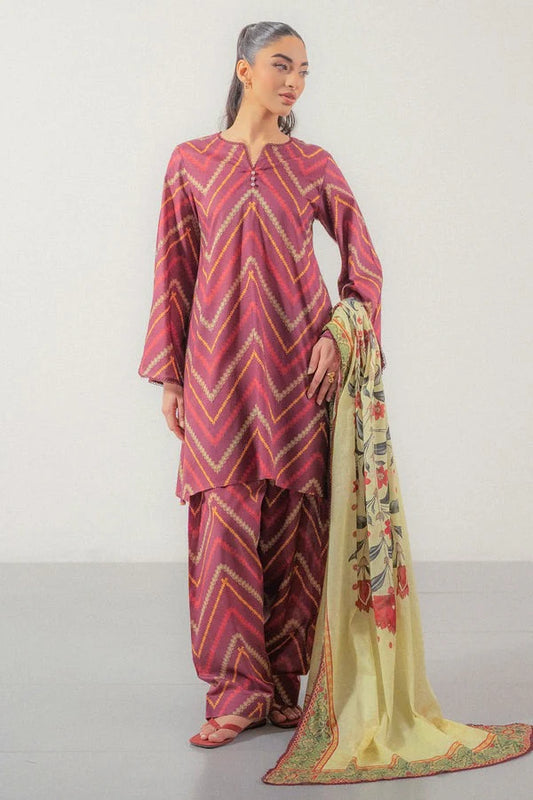 EGO Lawn 3-Piece - Printed Trouser