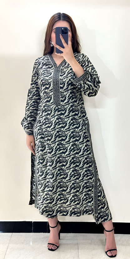 Bin Saeed Khaddar 3-Piece D-18