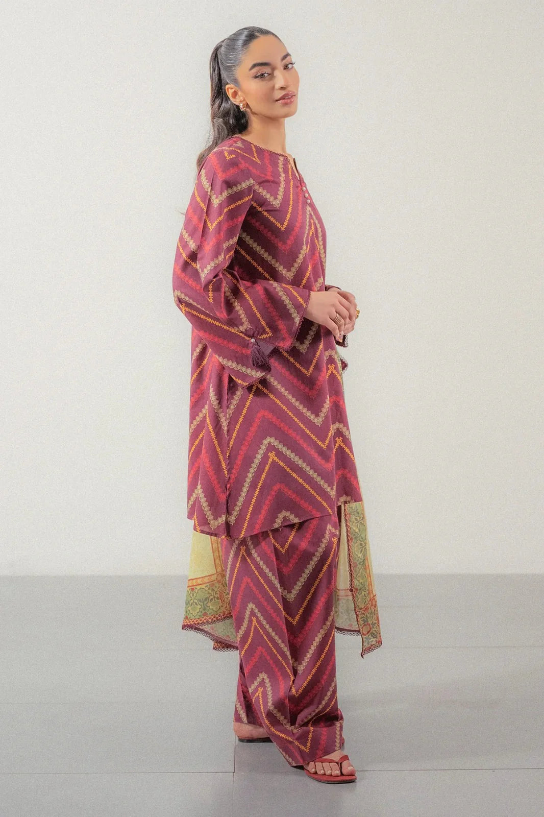 EGO Lawn 3-Piece - Printed Trouser