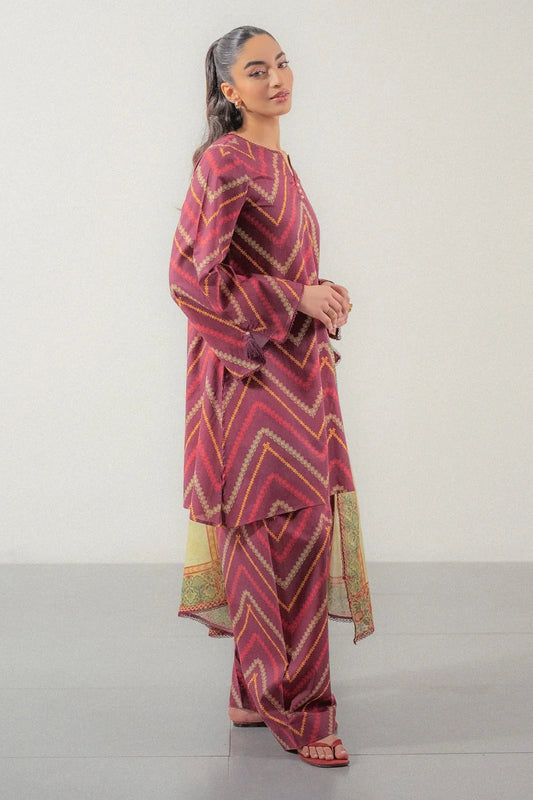 EGO Lawn 3-Piece - Printed Trouser
