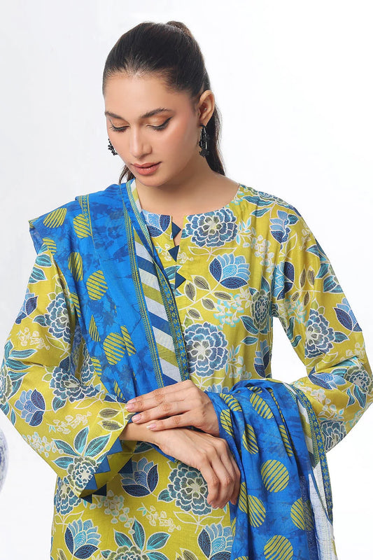 Gul Ahmed Lawn 3-Piece - Plain Trouser