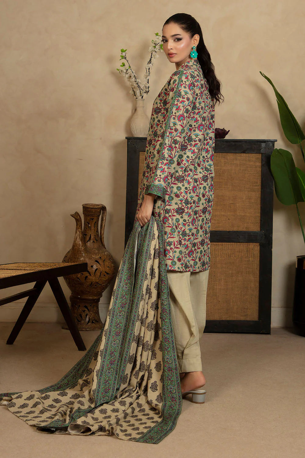 Gul Ahmed Lawn 3-Piece - Plain Trouser