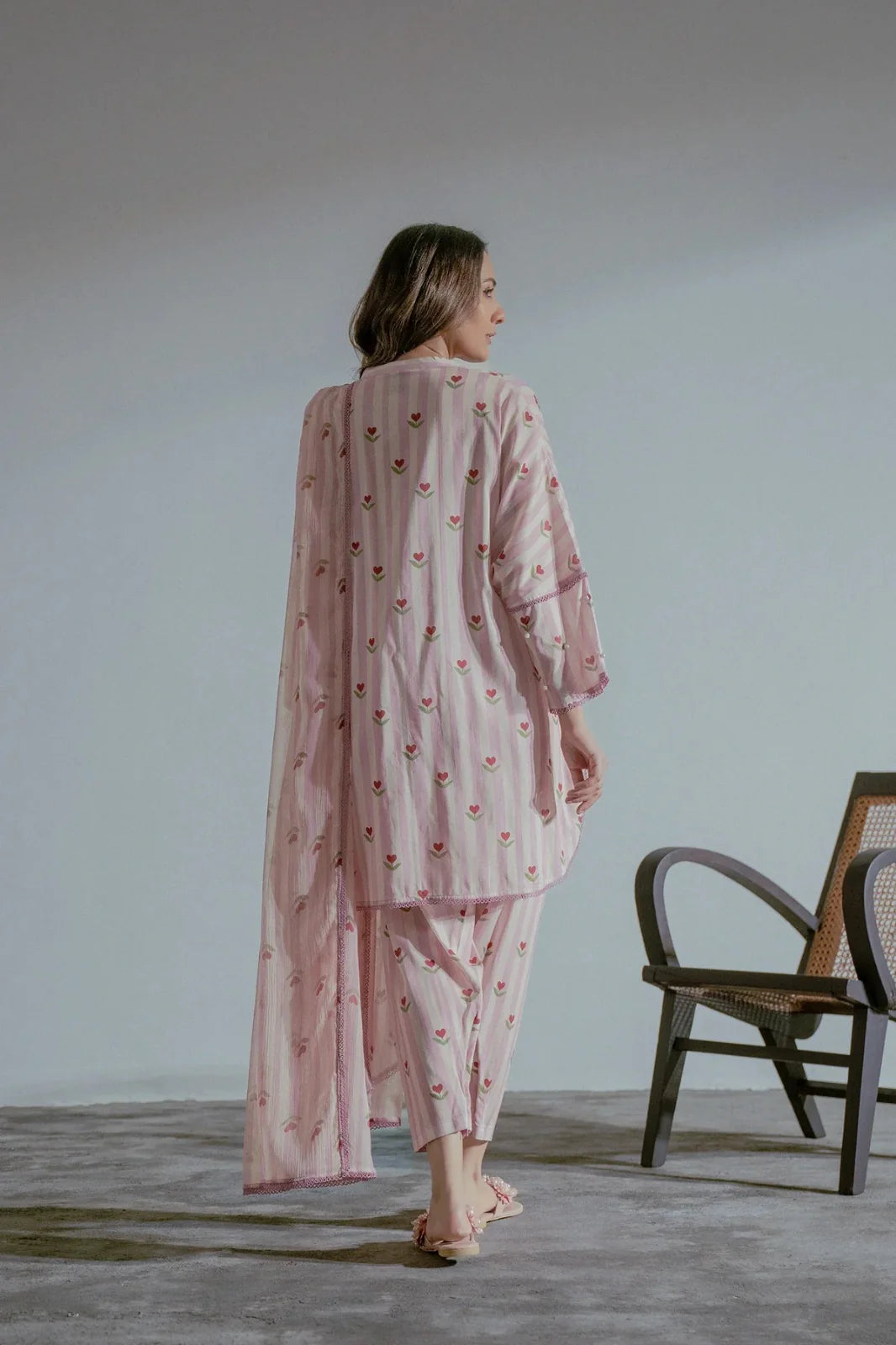 EGO Lawn 3-Piece - Printed Trouser