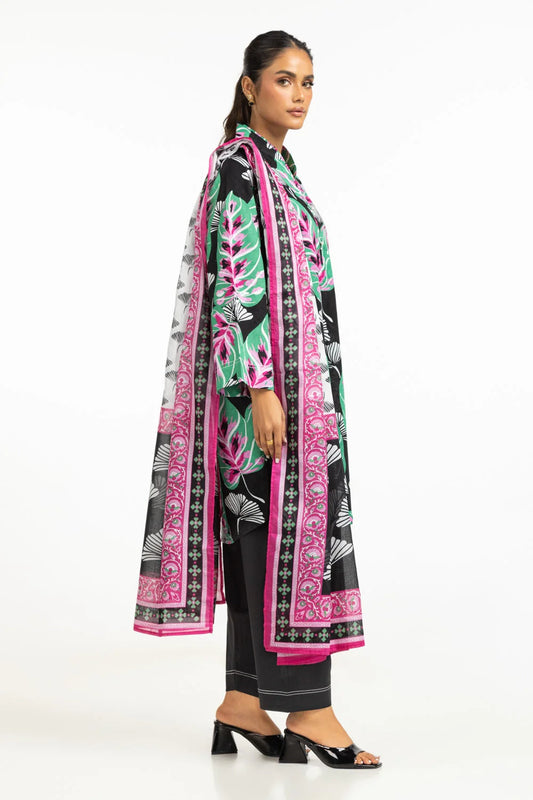 Gul Ahmed Lawn 3-Piece - Plain Trouser