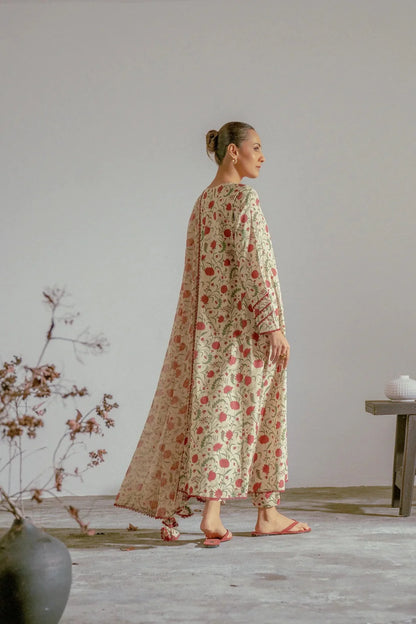 EGO Lawn 3-Piece - Printed Trouser