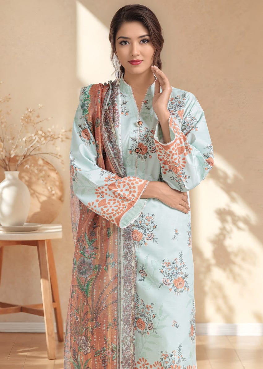 Bonanza Satrangi Lawn 3-Piece - Plain Trouser