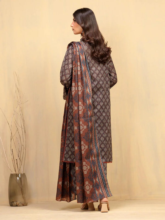 Edenrobe Lawn 3-Piece - Printed Trouser