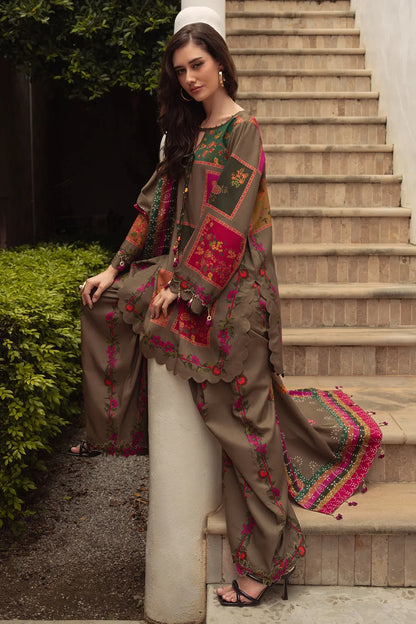 Charizma Lawn 3-Piece - Printed Trouser