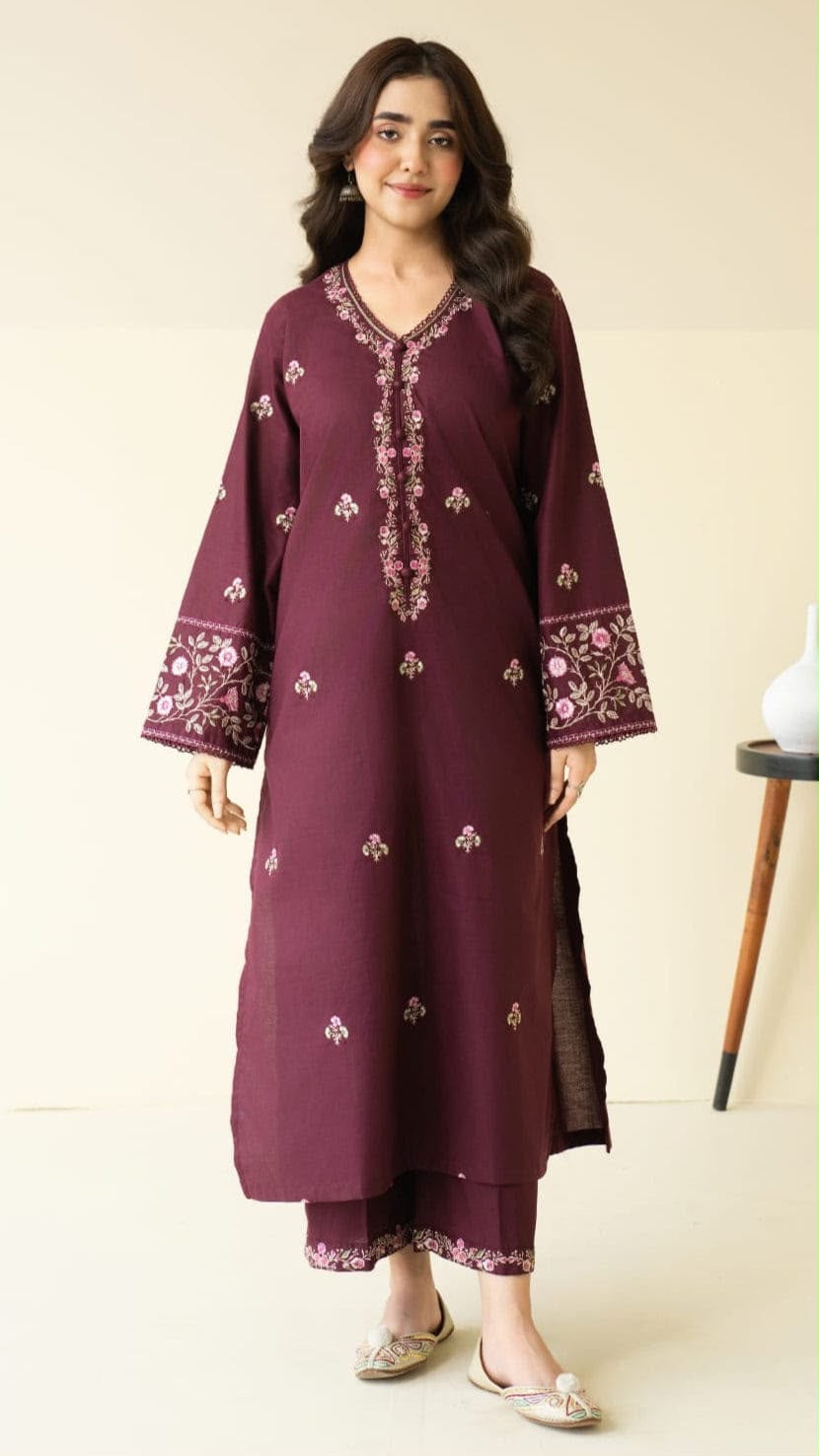 Embroidered Lawn 2Pcs D-67