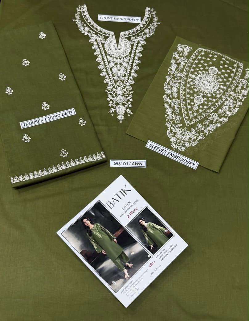 Embroidered Lawn 2Pcs D-69