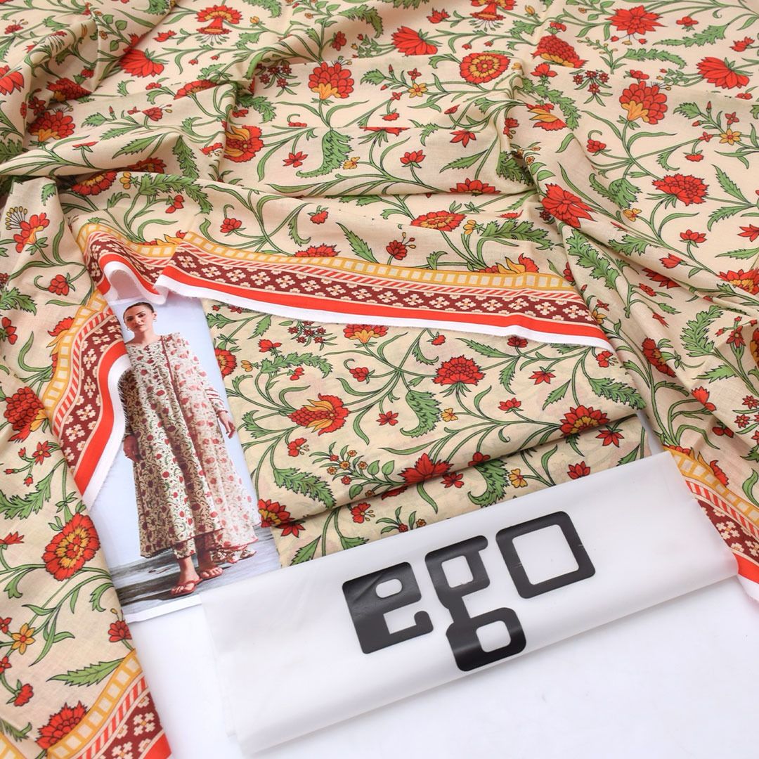 EGO Lawn 3-Piece - Printed Trouser