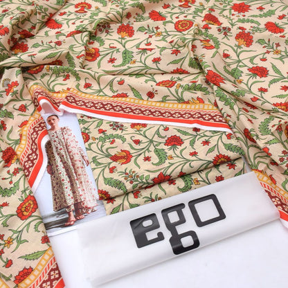 EGO Lawn 3-Piece - Printed Trouser