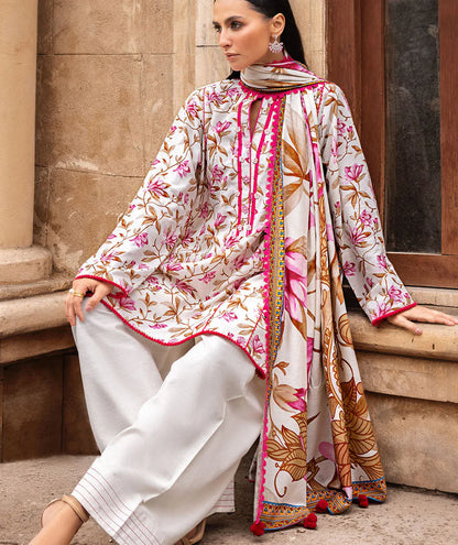 Gul Ahmed Lawn 3-Piece - Plain Trouser