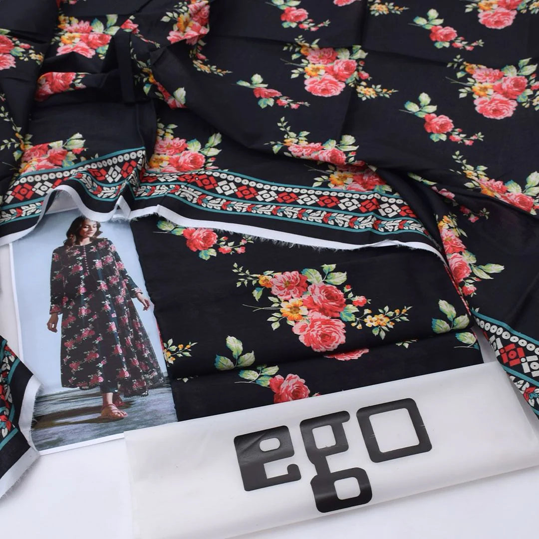 EGO Lawn 3-Piece - Printed Trouser