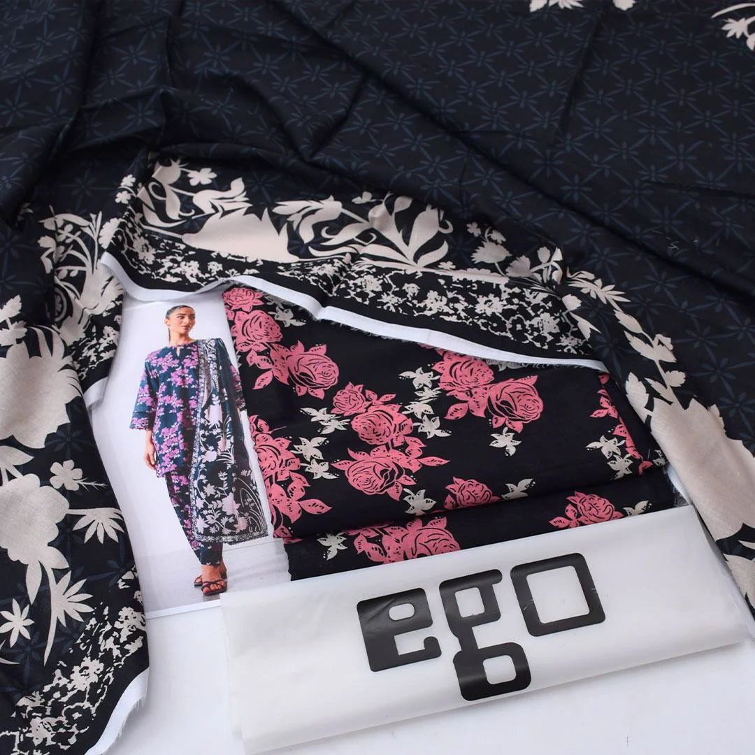 EGO Lawn 3-Piece - Printed Trouser