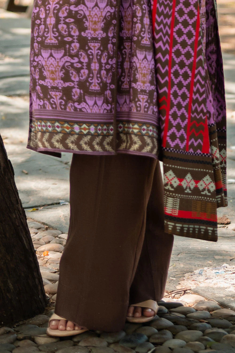 Gul Ahmed Lawn 3-Piece - Plain Trouser