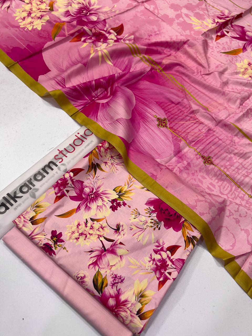 Alkaram Linen 3-Piece (D-22)