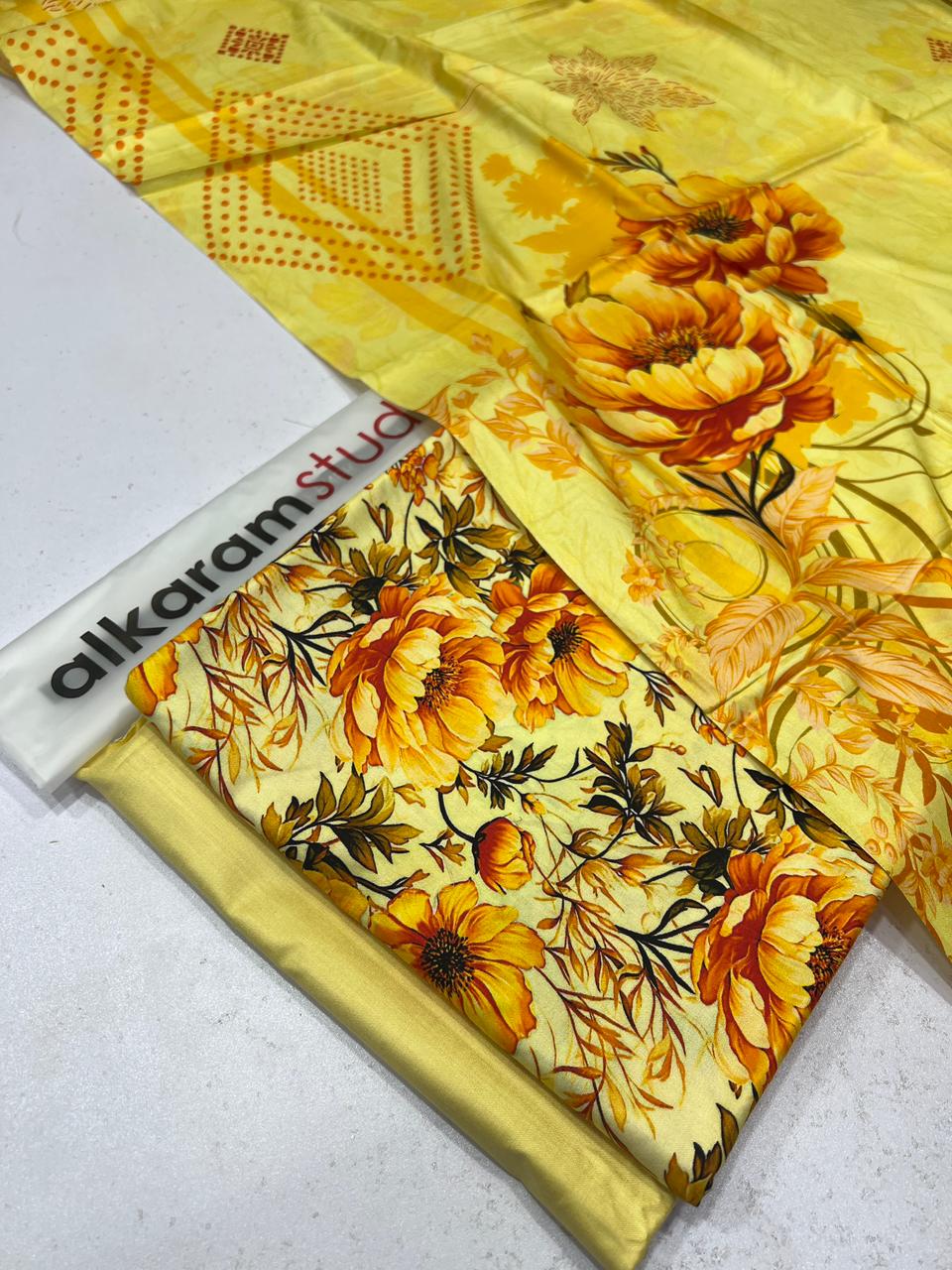 Alkaram Linen 3-Piece (D-29)