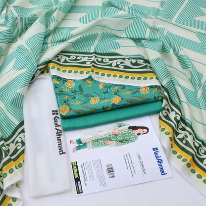 Gul Ahmed Lawn 3-Piece - Plain Trouser
