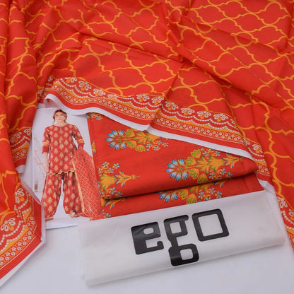 EGO Lawn 3-Piece - Printed Trouser